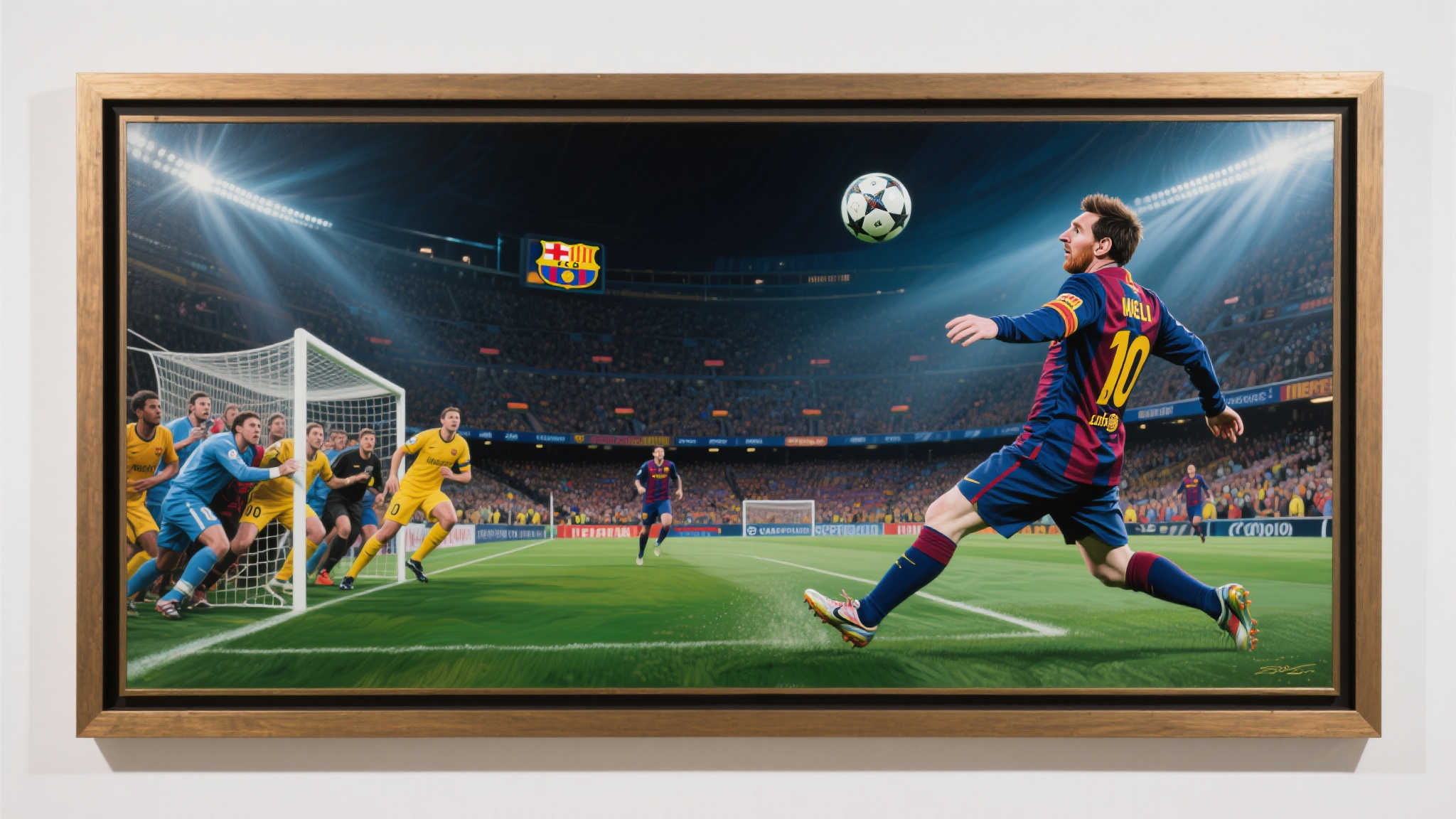 随着足球界不断探索创新，著名球星的传奇时刻正在以独